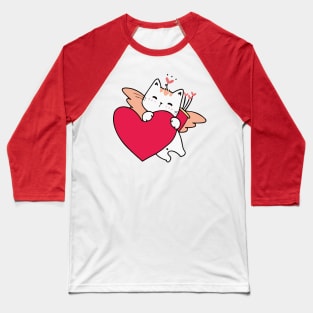 cat cupid Baseball T-Shirt